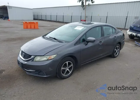 2015 Honda Civic Se from USA, damaged, VIN 2HGFB2F70FH550051